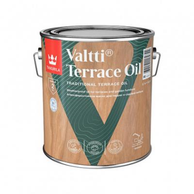Атмосферостойкое масло для террас и садовой мебели Tikkurila Valtti Terrace Oil, 2.7 л.