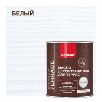 Деревозащитное масло Neomid Premium 0.75 л белый