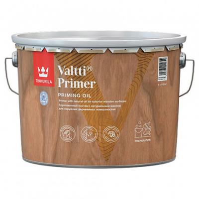 Бесцветный грунт антисептик Tikkurila Valtti Primer, 9 л