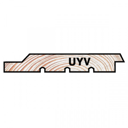 Скандинавская доска UYS  21x172x5000 мм, сорт АВ, хвоя